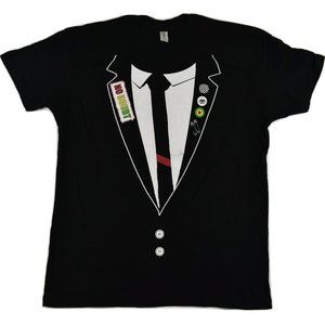 No Doubt Mens Tuxedo Graphic Summer Tour 2009 Black Shirt New